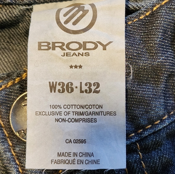 Brody Jeans 36-32 - Picture 6 of 6